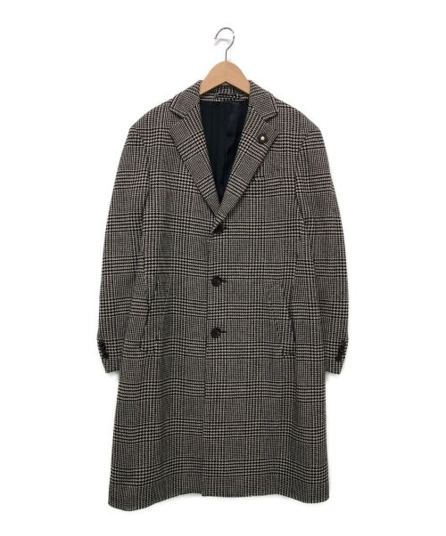 LARDINI（ラルディーニ）LARDINI (ラルディーニ) チェスターコート グレー サイズ:48の古着・服飾アイテム