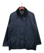 Barbourバブアー）の古着「BEDALE TECH CLASSIC FIT」｜ネイビー