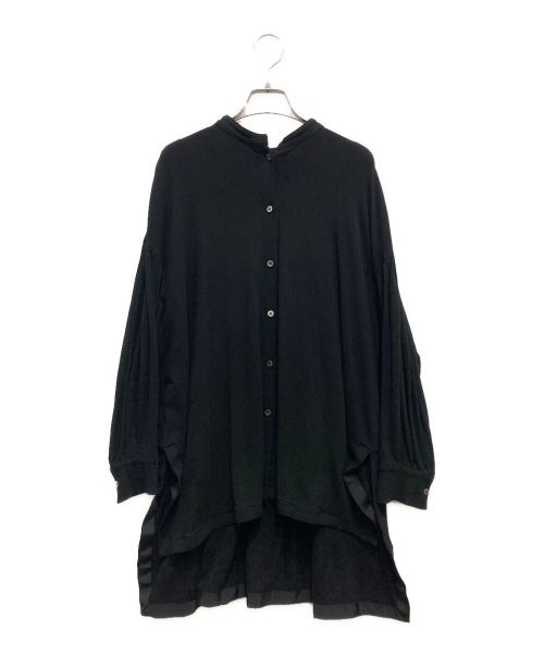 LE PHIL（ル フィル）LE PHIL (ル フィル) ヴィスジャージーカーディガン ブラック サイズ:Freeの古着・服飾アイテム