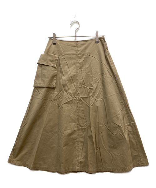 Y's（ワイズ）Y's (ワイズ) 変形スカート ベージュ サイズ:1の古着・服飾アイテム