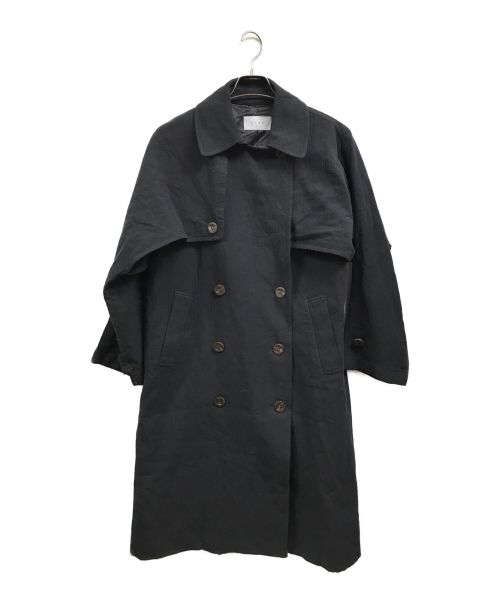 ETRE TOKYO（エトレトウキョウ）ETRE TOKYO (エトレトウキョウ) トレンチコート ブラック サイズ:S 未使用品の古着・服飾アイテム