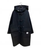 FUMITO GANRYUフミトガンリュウ）の古着「vintage modern duffle coat」｜ブラック