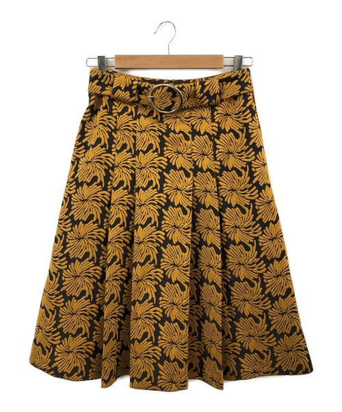 Maison Margiela（メゾンマルジェラ）Maison Margiela (メゾンマルジェラ) ジャガードスカート ネイビー サイズ:38の古着・服飾アイテム