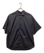 DSQUARED2ディースクエアード）の古着「オープンカラーシャツ」｜ブラック