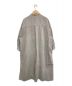 UNIVERSAL TISSU (ユニバーサルティシュ) コーデュロイシャツドレス ライトグレー サイズ:-：5800円