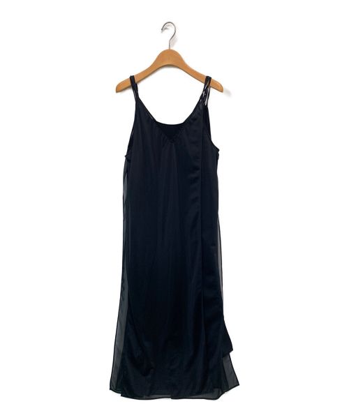 RITO（リト）Rito (リト) レイヤードキャミソールワンピース ブラック サイズ:36の古着・服飾アイテム