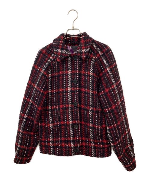 MARNI（マルニ）MARNI (マルニ) speckeled tweed jacket レッド サイズ:38の古着・服飾アイテム