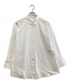 TOMORROW LAND collectionトゥモローランドコレクション）の古着「コットンブロード2wayシャツ」｜ホワイト