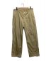 orSlow（オアスロウ）の古着「M-52 French Army Wide Trouser」｜ベージュ