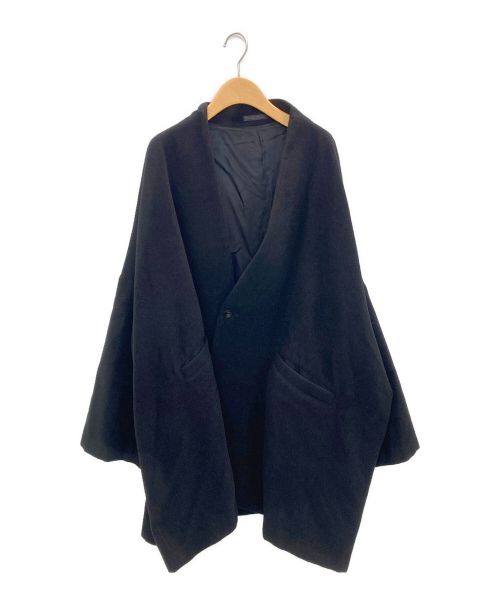 BISHOOL（ビシュール）BISHOOL (ビシュール) アンゴラウールコロモスリーブジャケット ブラック サイズ:Fの古着・服飾アイテム