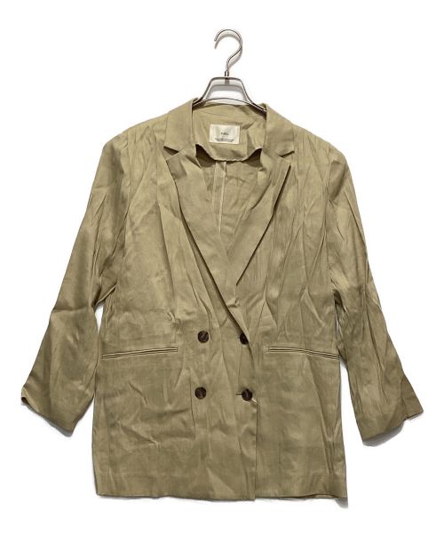 INED（イネド）INED (イネド) ダブルブレストジャケット ベージュ サイズ:13 未使用品の古着・服飾アイテム