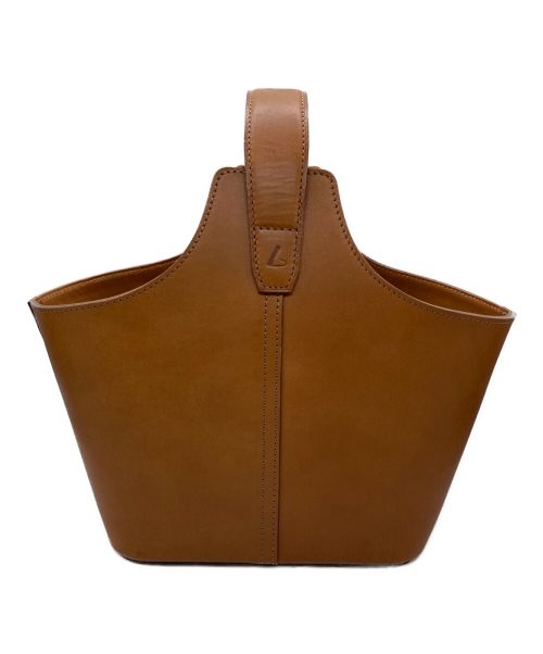 土屋鞄（ツチヤカバン）土屋鞄 (ツチヤカバン) レザーバスケットsmall ブラウンの古着・服飾アイテム