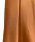 中古・古着 SLOBE IENA (スローブ イエナ) サテンマーメイドスカート ブラウン サイズ:F 未使用品：5000円