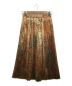 JUNYA WATANABE COMME des GARCONS（ジュンヤワタナベ コムデギャルソン）の古着「フローラルプリーツスカート」｜マルチカラー