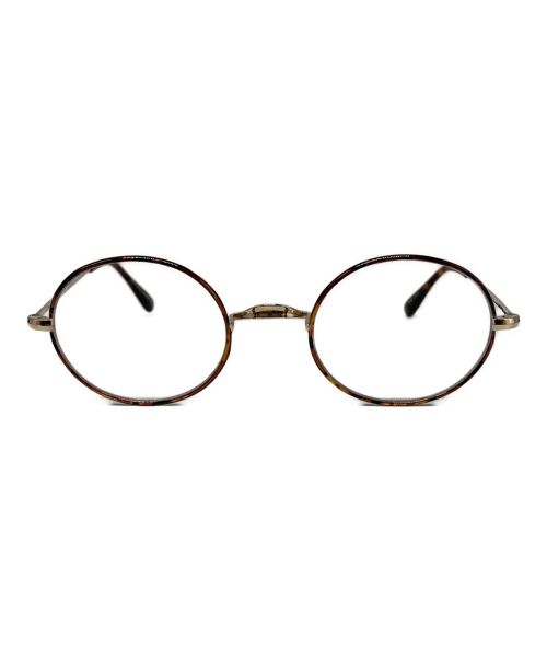 Oliver Goldsmith（オリバーゴールドスミス）Oliver Goldsmith (オリバーゴールドスミス) 眼鏡 ブラウン サイズ:46□21の古着・服飾アイテム