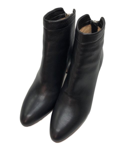 PELLICO（ペリーコ）PELLICO (ペリーコ) バックジップショートブーツ ブラック サイズ:SIZE 23.5cmの古着・服飾アイテム