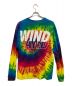 WIND AND SEA (ウィンダンシー) タイダイロングスリーブTシャツ サイズ:XL：6000円