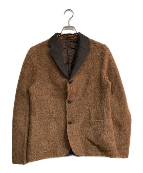 KOLOR（カラー）KOLOR (カラー) アルパカ混テーラードジャケット ブラウン サイズ:2の古着・服飾アイテム