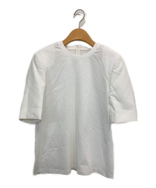 AKIRA NAKA（アキラナカ）AKIRA NAKA (アキラナカ) テーラードスリーブジャージープルオーバー ホワイト サイズ:1の古着・服飾アイテム