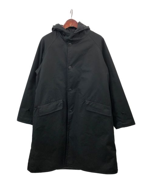 COMOLI（コモリ）COMOLI (コモリ) フーデッドコート ブラック サイズ:2の古着・服飾アイテム
