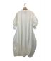 nagonstans (ナゴンスタンス) CO THICK JERSEY 立体ドレス ホワイト サイズ:SMALL：12800円
