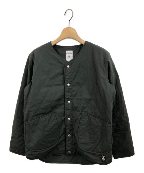 ORCIVAL（オーシバル）ORCIVAL (オーシバル) キルトカラーレスジャケット グレー サイズ:1の古着・服飾アイテム