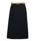 Demi-Luxe BEAMS（デミルクス ビームス）の古着「ダブルボイルセミタイトスカート」｜ブラック