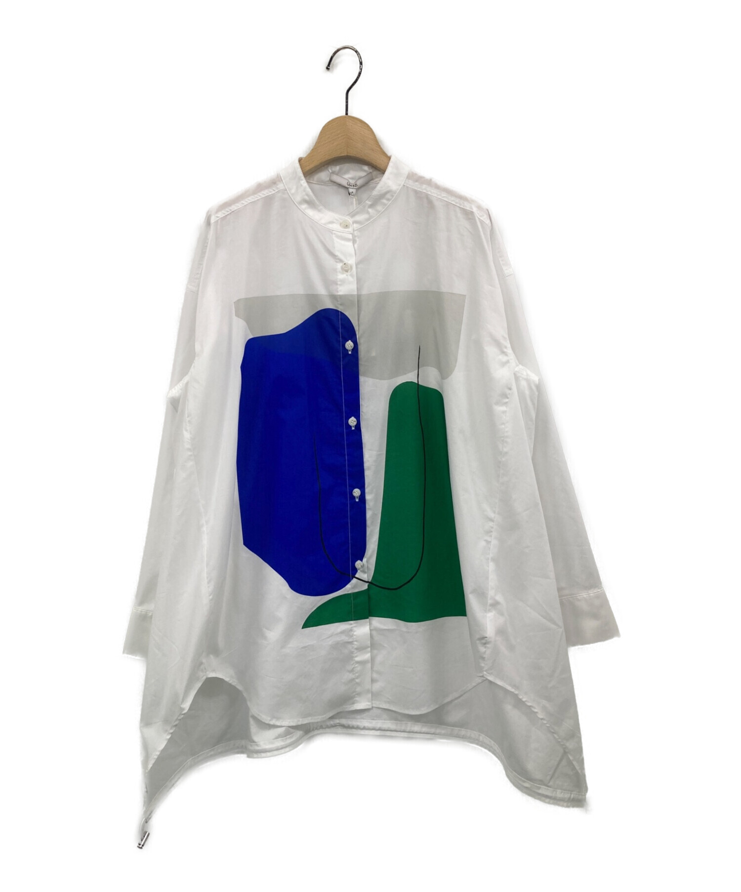 UN3D. (アンスリード) グラフィックシャツ ホワイト サイズ:F