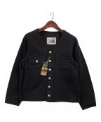 DAPPER'Sダッパーズ）の古着「Colorless Short Coveralls Jacket」｜ブラウン