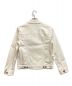 YCHAI (イカイ) ホワイトデニムジャケット ホワイト サイズ:46：7800円
