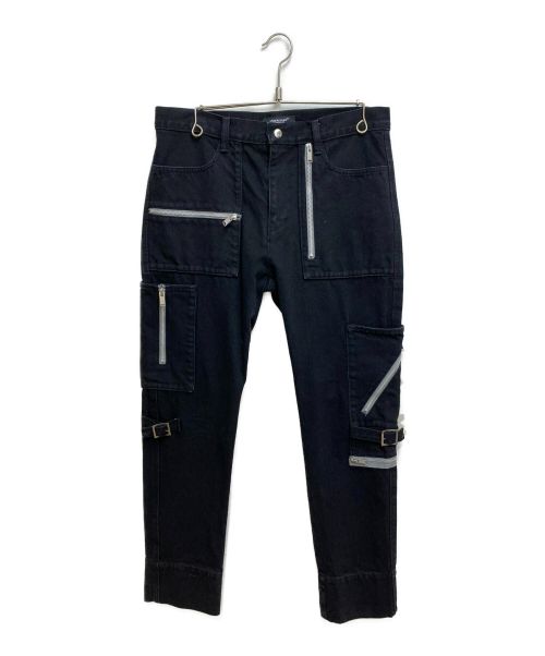 UNDERCOVER（アンダーカバー）UNDERCOVER (アンダーカバー) カツラギポケットパンツ ブラック サイズ:3の古着・服飾アイテム