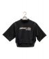 MONCLER GRENOBLE (モンクレール グルノーブル) DAY-NAMICクロップドTシャツ ブラック サイズ:S：22800円