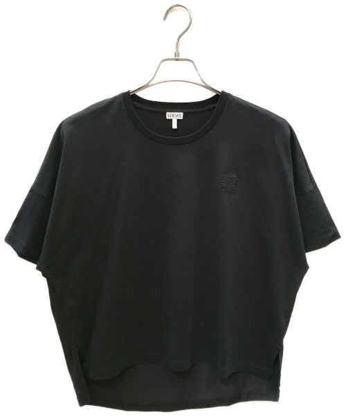 LOEWE（ロエベ）LOEWE (ロエベ) アナグラム クロップド Tシャツ ブラック サイズ:XSの古着・服飾アイテム