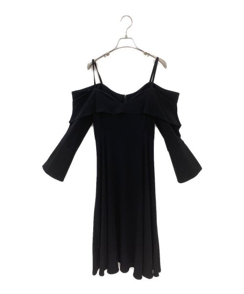 Mame Kurogouchi（マメクロゴウチ）Mame Kurogouchi (マメクロゴウチ) Off The Shoulder Dress ブラック サイズ:1の古着・服飾アイテム