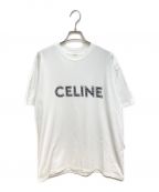 CELINEセリーヌ）の古着「21SS スタッズ付きルーズTシャツ」｜ホワイト