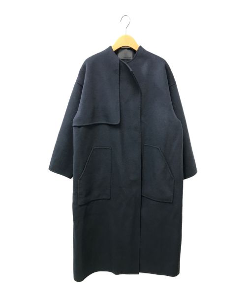 uncrave（アンクレイヴ）uncrave (アンクレイヴ) ライトリバー ロングコート ネイビー サイズ:1の古着・服飾アイテム