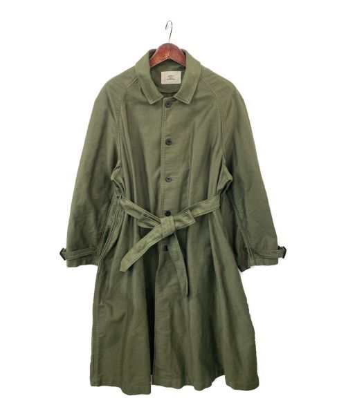 OUTIL（ウティ）OUTIL (ウティ) ベルテッドコート Willow サイズ:2の古着・服飾アイテム