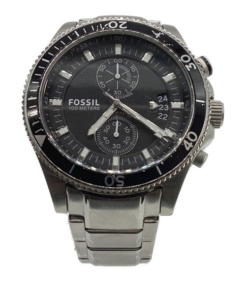 FOSSIL（フォッシル）FOSSIL (フォッシル) 腕時計 ブラックの古着・服飾アイテム