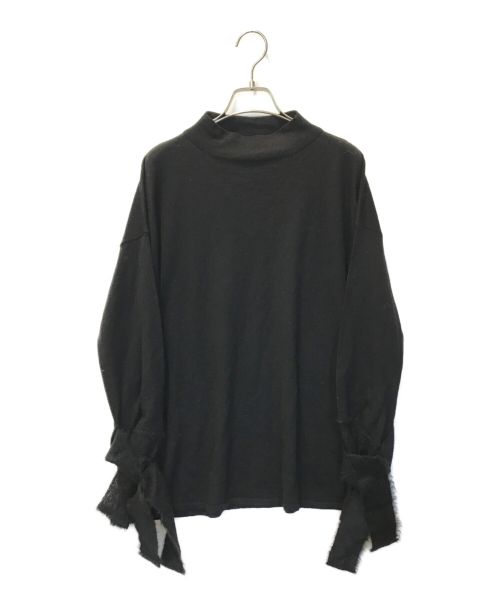 BALLANTYNE（バランタイン）BALLANTYNE (バランタイン) モヘア混ニット ブラック サイズ:42の古着・服飾アイテム