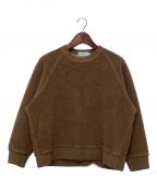 Graphpaperグラフペーパー）の古着「Wool Boa Sweater」｜ブラウン