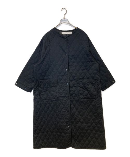 LIBRA（リブラ）LIBRA (リブラ) キルティングボリュームコート ブラック サイズ:FREEの古着・服飾アイテム