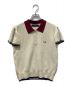 FRED PERRY（フレッドペリー）の古着「ニットポロシャツ/KNITTED POLO」｜ベージュ