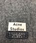 ACNE STUDIOS (アクネストゥディオス) ウールマフラー グレー：7800円