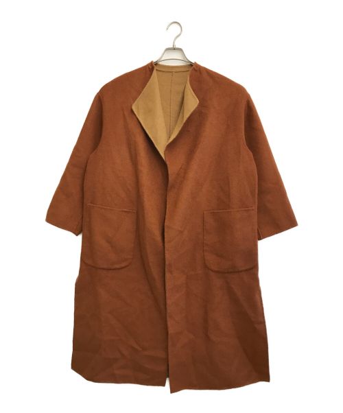 Unaca（アナカ）Unaca (アナカ) リバーシブルコート ブラウン サイズ:38の古着・服飾アイテム