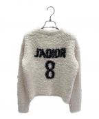 Christian Diorクリスチャン ディオール）の古着「J'ADIOR 8 テディニット」｜ホワイト