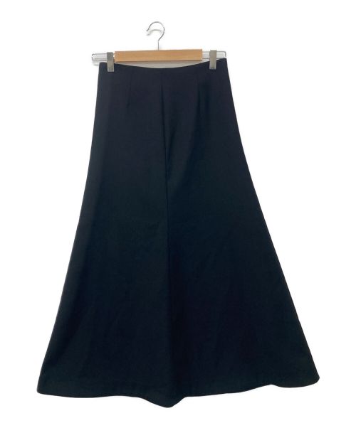 Lisiere（リジェール）Lisiere (リジェール) Punch Flare スカート ブラック サイズ:34の古着・服飾アイテム