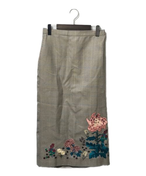 ERDEM（アーデム）ERDEM (アーデム) スカート キャメル サイズ:10の古着・服飾アイテム