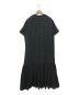 AKIRA NAKA (アキラナカ) オーガンジーレイヤードドレス ブラック サイズ:3：6800円