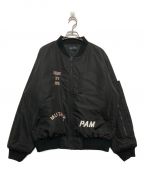 PAMパム）の古着「MA-1ジャケット」｜ブラック