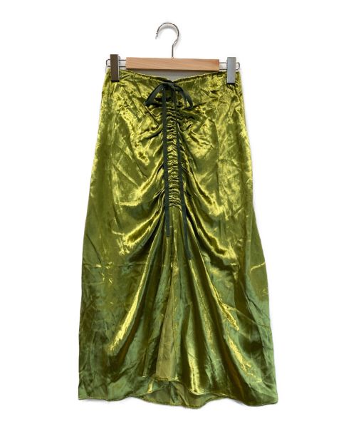 KALLMEYER（カルメイヤー）KALLMEYER (カルメイヤー) スカート グリーン サイズ:2 未使用品の古着・服飾アイテム